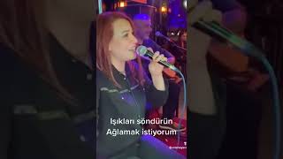 Emine Yavuz - ışıkları söndürün ağlamak istiyorum      #tiktoktürkiye #emineyavuz #müzik