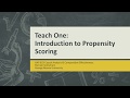 Introduction to Propensity Scoring