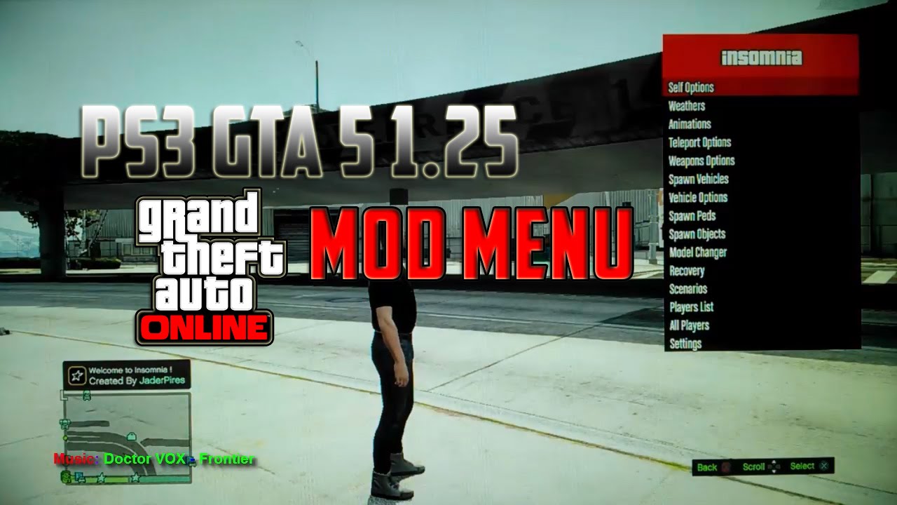 ps3 gta 5 mod menu