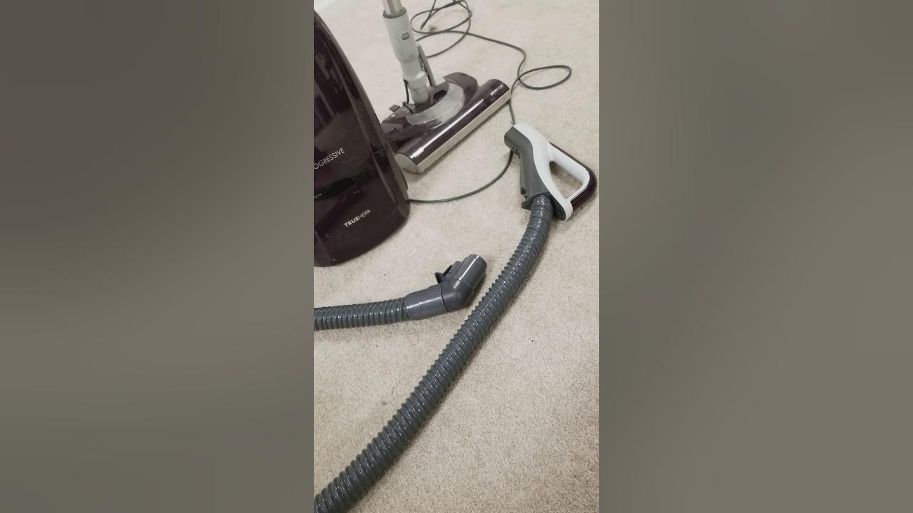 Kenmore vacuum, clearing hose blockage YouTube