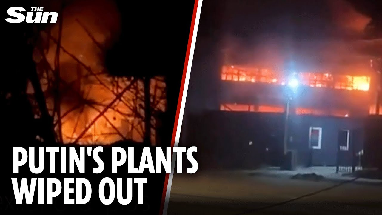 Ukraine hits Russian power and chemical plants in double blow to Putin