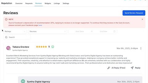 Boost Your Business with AI-Powered Review Responses by Syntha Digital!