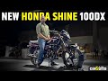 Honda Shine 100 DX First Look Honda Shine 100 DX First Look