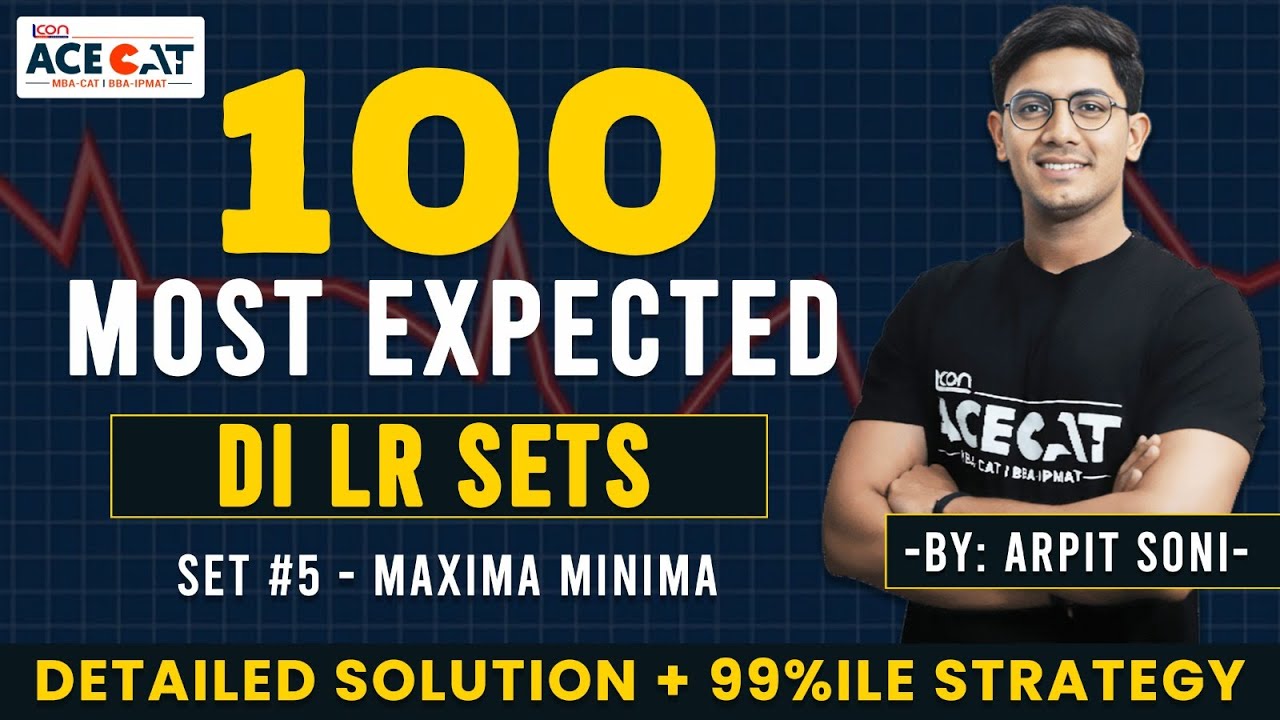 CAT 2025 DI LR Strategy: Solving 100 Most Expected DILR Sets with Arpit ...