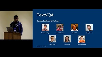 Amanpreet Singh - TextVQA Challenge Talk at the VQA-Dial Workshop 2019