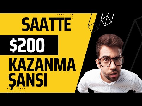 Saatte 200 $ Kazanma Şansı | Kripto Para Kazan 2024