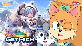 Main 30x Deh Buat nyicil StarCandy!! ~  LINE Let's Get Rich  [ MOBIAN VTUBER ID ]
