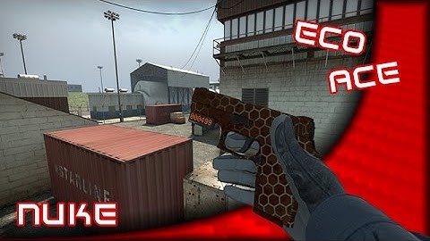 CS:GO P250/P90 Eco Ace on Nuke