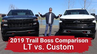 2019 Silverado Custom Trailboss vs LT Trailboss - Explained