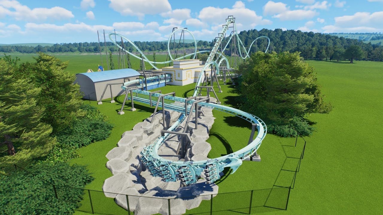 Starry Sky Ripper 撕裂星空 Recreation Planet Coaster 2 POV