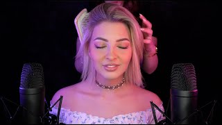 ASMR • ICH WERDE VERWÖHNT & BEKOMME EINE MASSAGE! 🤤💜  • HAIRPLAY, HAIRBRUSHING, HEADMASSAGE & MEHR