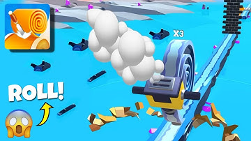 Spiral Roll Gameplay Level 161-165 |🤑😂| Spiral Roll Android iOS Gameplay New Update