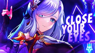 Nightcore - Close Your Eyes (KSHMR x Tungevaag) - (Lyrics) [NV]