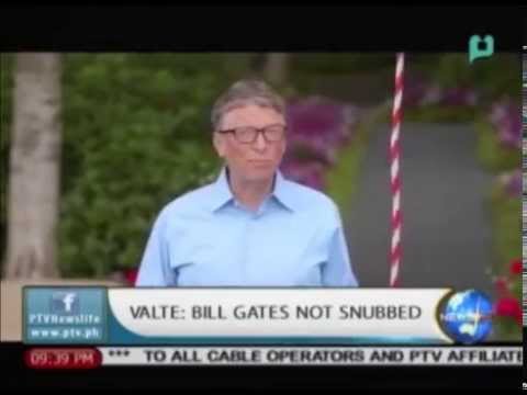 [NewsLife] Valte: Bill Gates not snubbed || Apr. 10, 2015