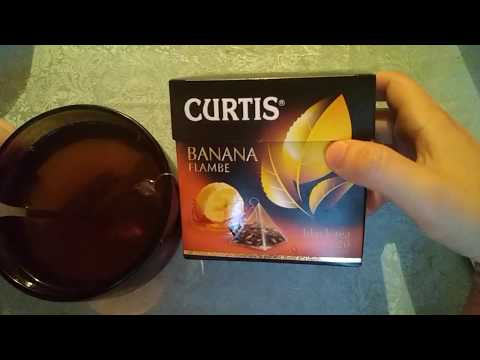 Мини обзор на чай CURTIS со вкусом банана