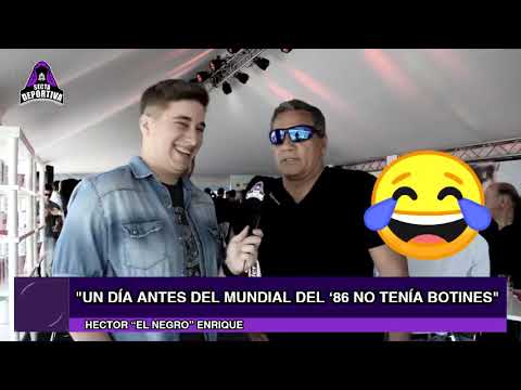 MARADONA ME DIO LOS BOTINES EN EL MUNDIAL 86. YO NO TENÍA\