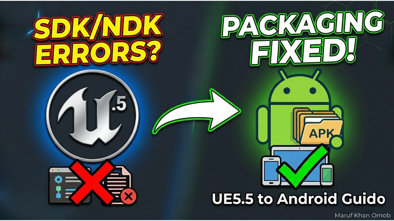 How to Package Unreal Engine 5.5 for Android (Step-by-Step Setup) - YouTube
