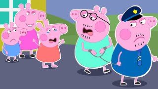 OMG...Please Stop, Daddy Pig... Don't Leave Peppa Alone! | Peppa Pig Funny Animation