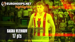 Sasha Vezenkov 17 Points Fenerbahce Beko Istanbul - Olympiacos Piraeus 71-72 Game 3