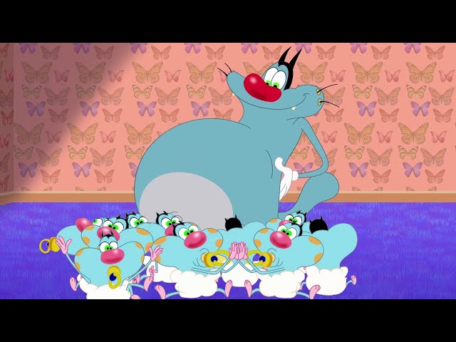 Oggy and the Cockroaches 🍼 MAMA OGGY 😱 Full Episodes HD class=