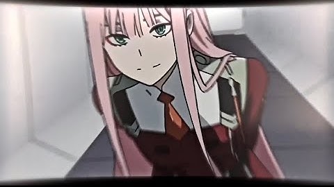 Anime edit | zero two ❤️ AMV | Adobe after effects