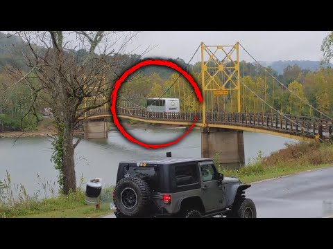 Arkansas Bridge Bends Under the Weight of Bus Crossing Over It