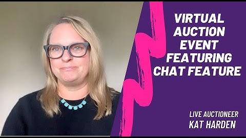 Event.Gives Live Auction Demo with Kat Harden