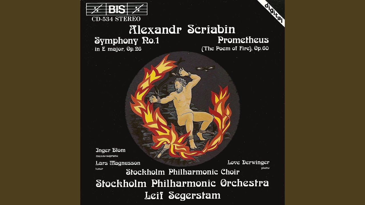 Watch Symphony No. 1 in E Major, Op. 26: VI. Andante on YouTube Watch Symphony No. 1 in E Major, Op. 26: VI. Andante on YouTube