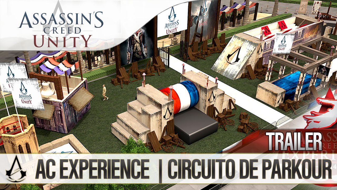 asesinos internacionales The Assassin's Creed Experience Announcement Video | Evento PARKOUR