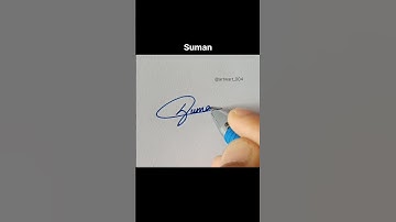 Suman name signature style | ArTwarT