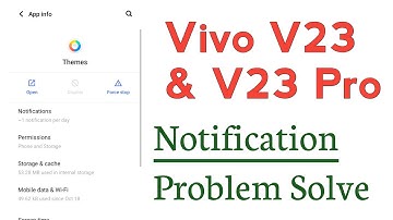 Vivo V23 & V23 Pro Notification Not Showing Problem Solve