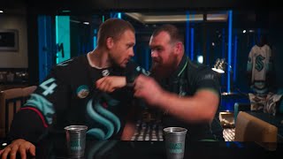 Seattle Kraken & Seawolves Stars Love WaFd Bank Debit Cards - Open a Free Checking Account