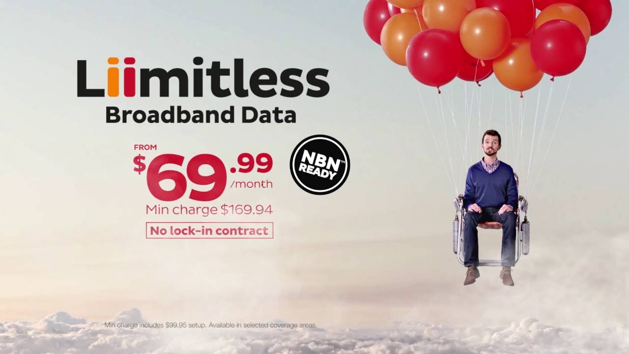 iiNet - Liimitless Broadband Data 15sec