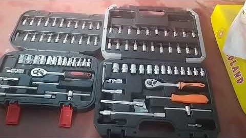 HARDEN 46 pcs Socket set VS Flipkart Smartbuy 46pcs Socket set.