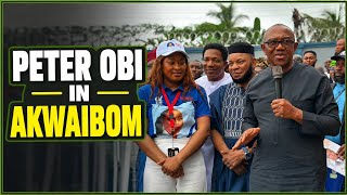 HE Peter Obi In Akwaibom Attend Burial Of His Personal Photographer Father In Ikot Ekpene