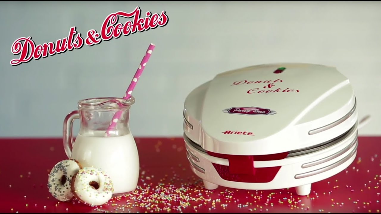 Donuts & Cookies Maker - Party Time - Come preparare le Ciambelle Americane - Ariete 189