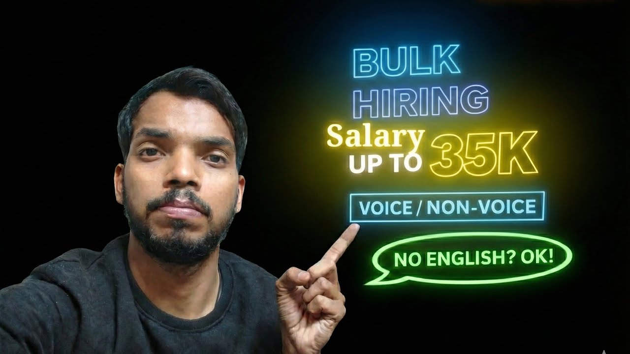 Bulk Hiring 2026 || 12th Pass job || 2026 BPO Jobs 