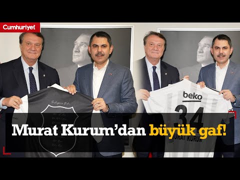 Murat Kurum'dan büyük gaf! \