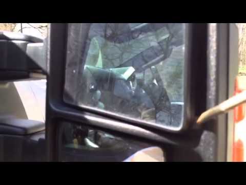 F250 F350 how to change the bulb in the mirror. - YouTube