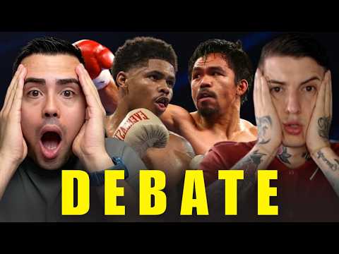SHAKUR MUST KNOCK OUT PACQUIAO | Debate with Franco from @lacasacaboxingclub