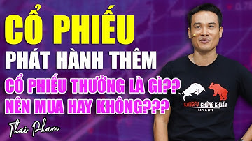 CỔ PHIẾU PHÁT HÀNH THÊM LÀ GÌ? CÁCH TÍNH GIÁ ĐIỀU CHỈNH SAU PHÁT HÀNH THÊM VÀ CỔ PHIẾU THƯỞNG