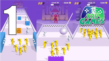 Gun Clash 3D: Epic battle Gameplay Walkthrough #1 (Android, IOS)