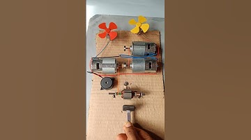 बिजली उत्पन्न 🛰️🛰️ magnet power test Dc motor New project