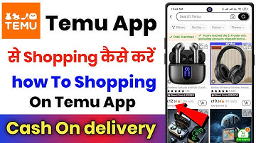 Temu App Se Shopping Kaise Kare !! How To Shopping In Temu App !! Temu App Se Order Kaise Kare