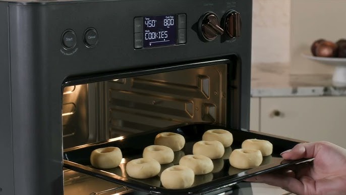 GE Cafe Couture Matte Black Air Fryer Toaster Oven + Reviews, Crate &  Barrel