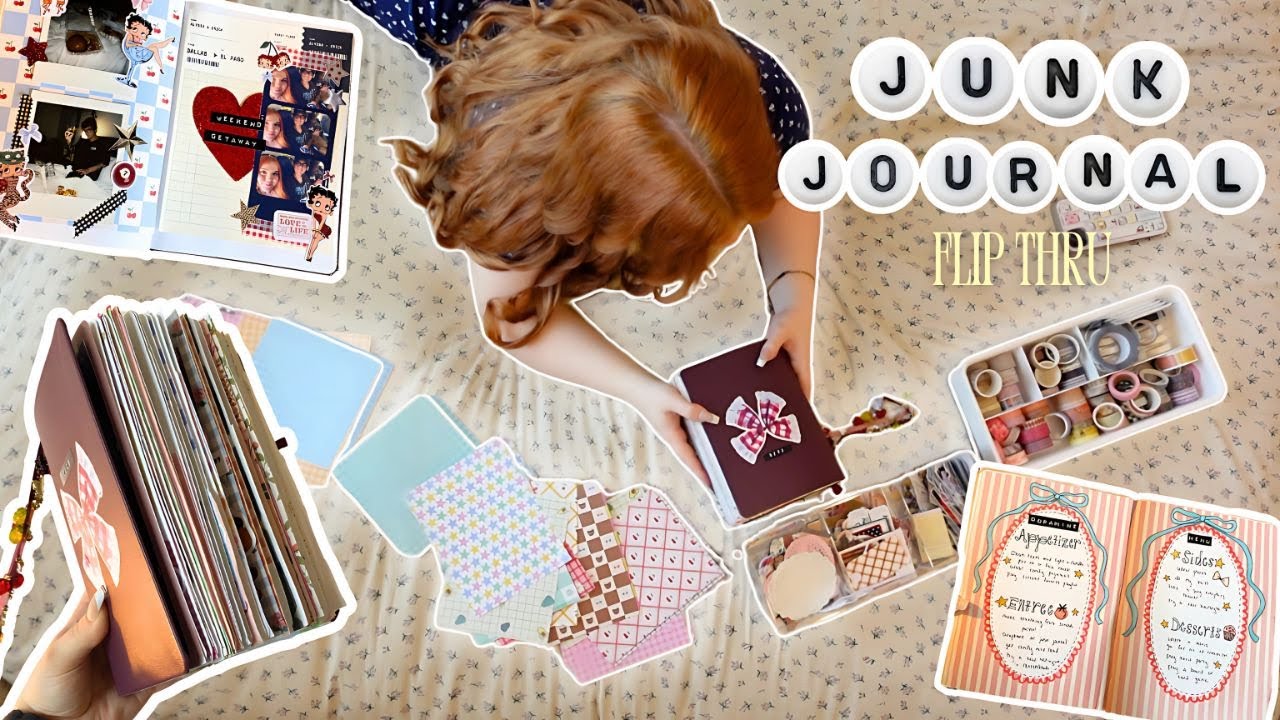 2025 Junk Journal Flip Through | Page Inspo