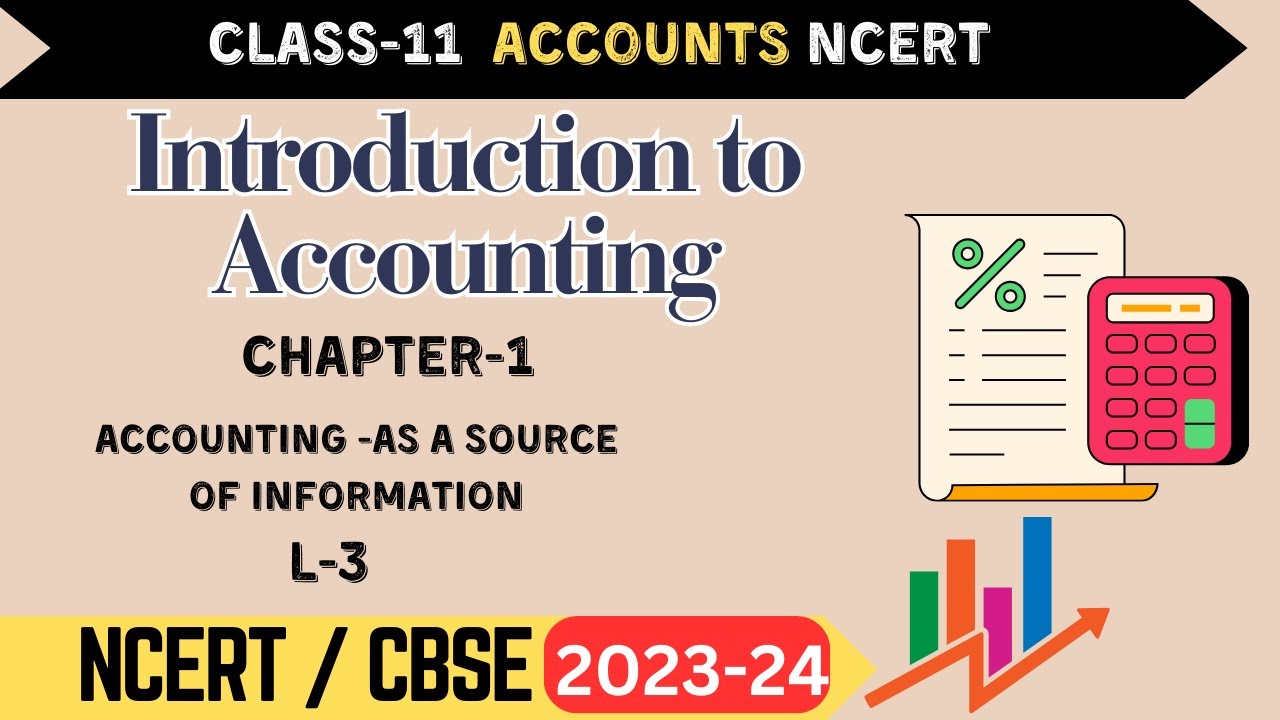 Class 11 Accountancy Chapter 1 Introduction to Accounting | Accounting ...
