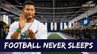 Top Storylines as Notre Dame Football Training Camp Kicks Off | Football Never Sleeps