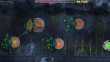 Thunderstrike by Interstellar Ca (medium demon) 2 Coins - Geometry Dash