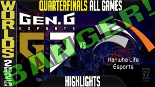 Download Lagu GEN vs HLE Highlights ALL GAMES | Worlds 2025 Quarterfinals | GenG vs Hanwha Life Esports MP3